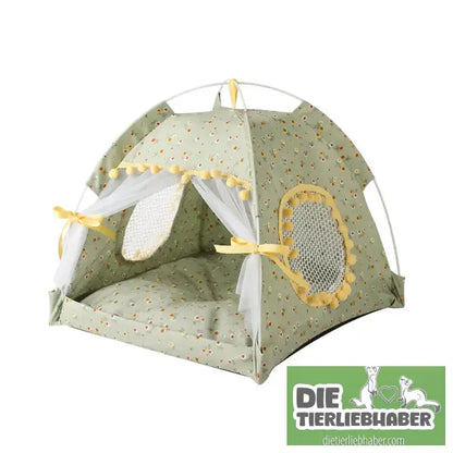 Einfaches und faltbares Outdoor-Zelt für Haustiere - Fruit green / L - Haustierzelt