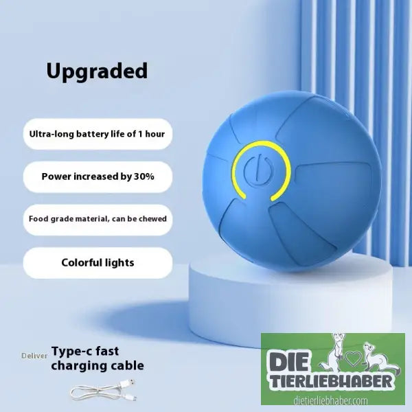 Elektrischer Springball für Haustiere - Blue Upgrade / Jumping Ball - Spielzeug