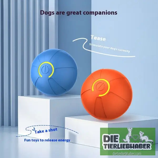Elektrischer Springball für Haustiere - Spielzeug