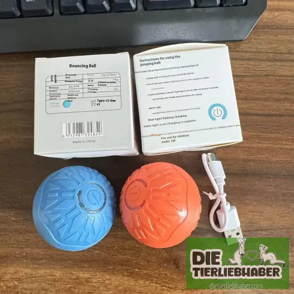 Elektrischer Springball für Haustiere - Spielzeug