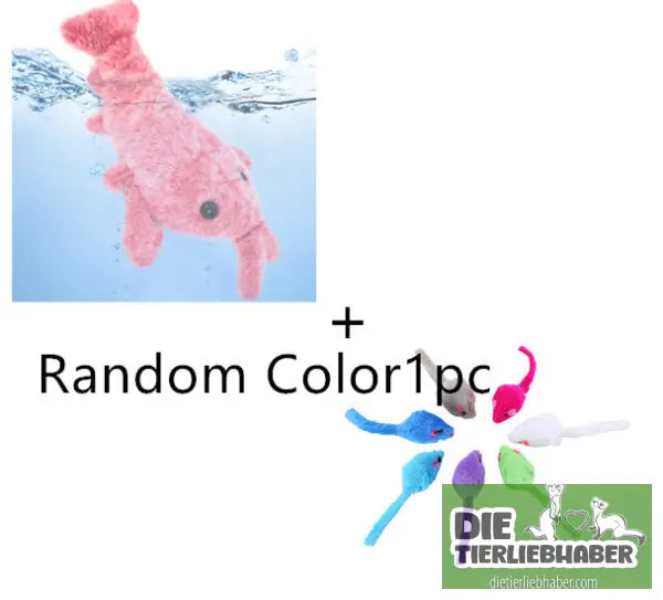 Elektrisches Haustierspielzeug – springende Garnele mit USB-Ladung - Spielzeug