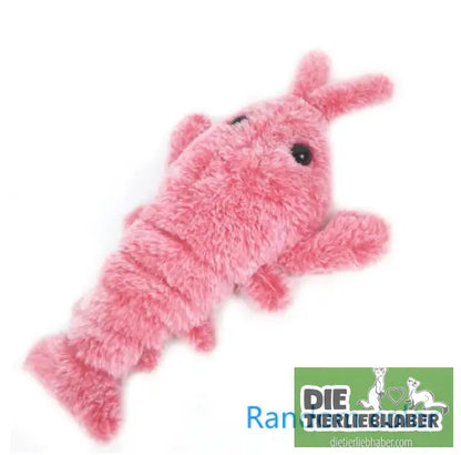 Elektrisches Haustierspielzeug – springende Garnele mit USB-Ladung - Jumping shrimp random color / About 35CM / USB