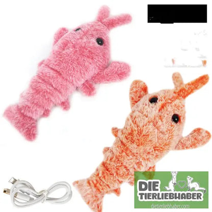 Elektrisches Haustierspielzeug – springende Garnele mit USB-Ladung - Spielzeug