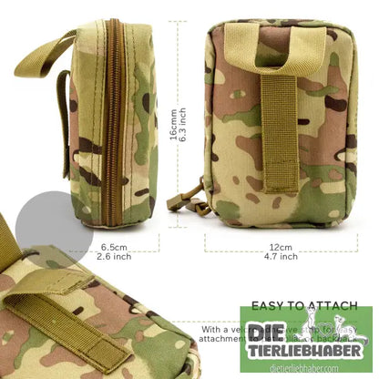 Erste Hilfe Set für ihr Haustier - Desert Camouflage - Erste Hilfe Tasche