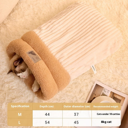 Flauschiger Kuschelsack