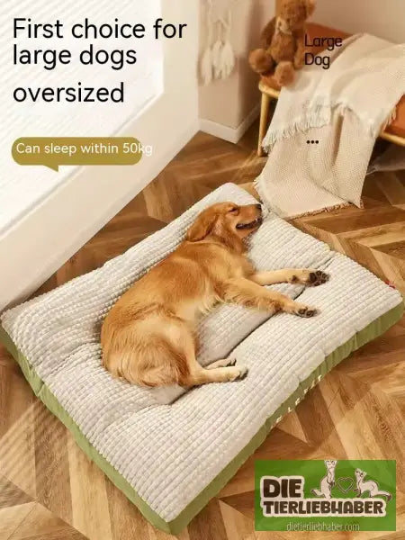 Fashion Kennel Vier-Jahreszeiten-Bett - Flauschiger Liegeplatz für Hund Katzen F