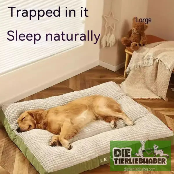 Fashion Kennel Vier-Jahreszeiten-Bett - Flauschiger Liegeplatz für Hund Katzen F