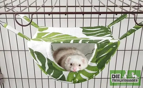 Ferret Hammock for Cage ，Guinea Pig Hideout Mouse Hammock Ferret Bed,Hamster Bed Hanging Hammock,Warm Bed for