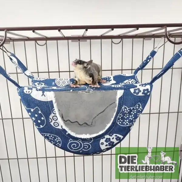 Ferret Hammock for Cage ，Guinea Pig Hideout Mouse Hammock Ferret Bed,Hamster Bed Hanging Hammock,Warm Bed for