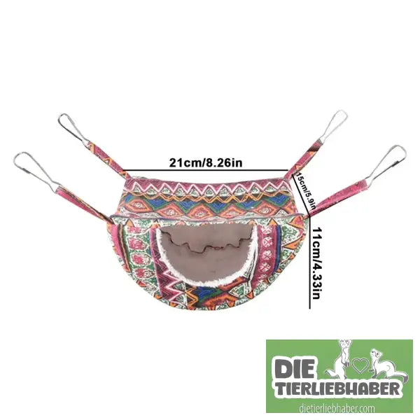 Ferret Hammock for Cage ，Guinea Pig Hideout Mouse Hammock Ferret Bed,Hamster Bed Hanging Hammock,Warm Bed for