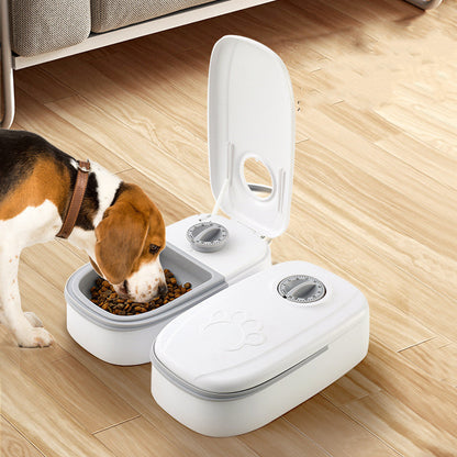 Automatischer Futterspender für Haustiere (Intelligenter Futterspender für Katzen und Hunde)