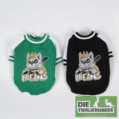 Fleecegefütterte warme Baseball-Shirt-Haustierkleidung - Hundejacke