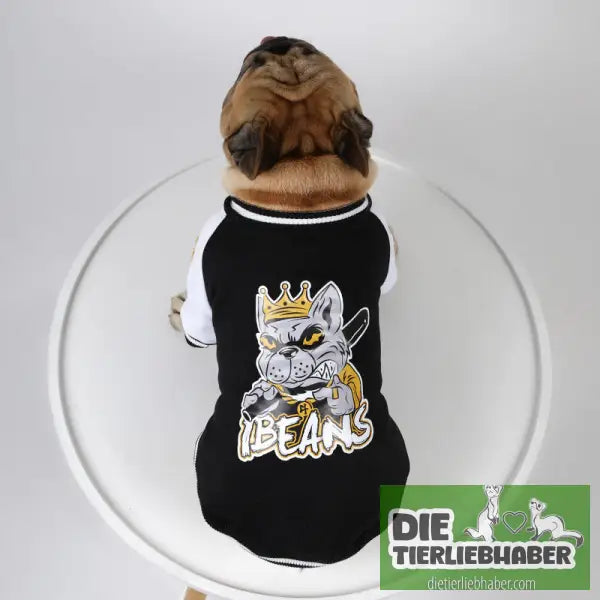 Fleecegefütterte warme Baseball-Shirt-Haustierkleidung - Hundejacke