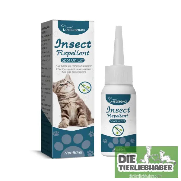 Floh- und Zeckenmittel für Haustiere - 50ml - Haustierbedarf