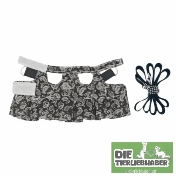 Frettchen Brustgeschirr mit Leine – Multicolor - Black-S - Geschirr
