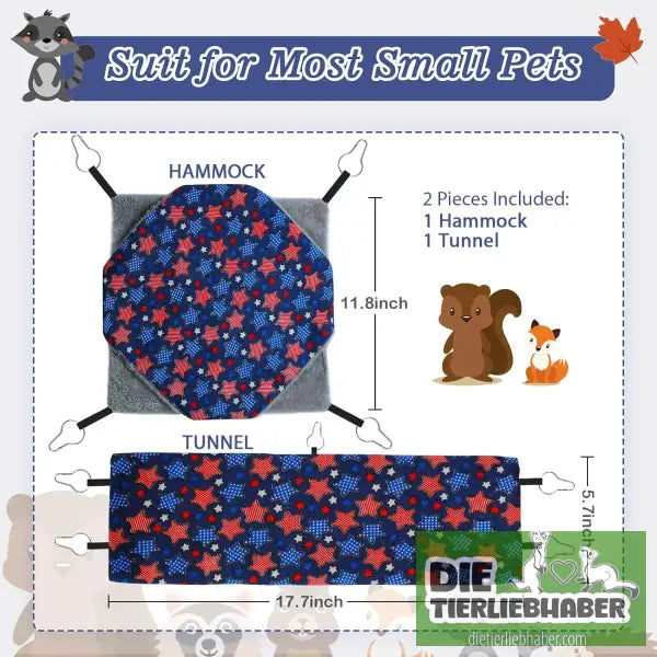 Frettchen Hängematten-Set - Alles fürs Frettchen