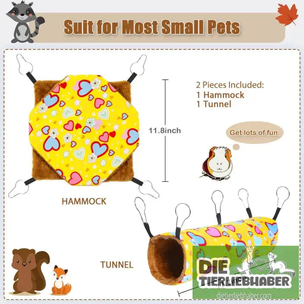 Frettchen Hängematten-Set - Alles fürs Frettchen