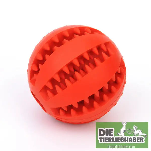 Futterball aus Gummi mit integriertem Futterbehälter - 5cm Red - Spielzeug