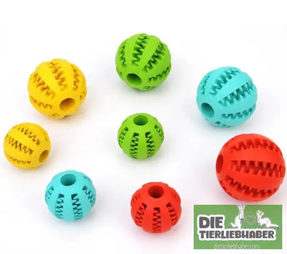 Futterball aus Gummi mit integriertem Futterbehälter - Spielzeug