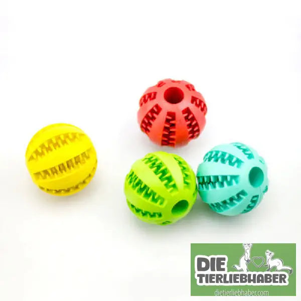 Futterball aus Gummi mit integriertem Futterbehälter - Spielzeug