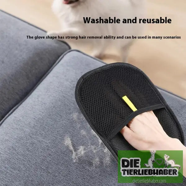 Haarentfernungshandschuh für Kleidung Couch oder Teppiche - Haustier Zubehör