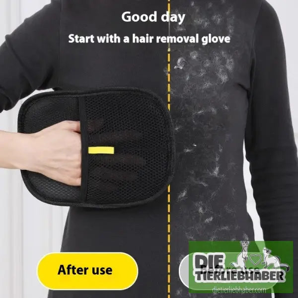 Haarentfernungshandschuh für Kleidung Couch oder Teppiche - Haustier Zubehör