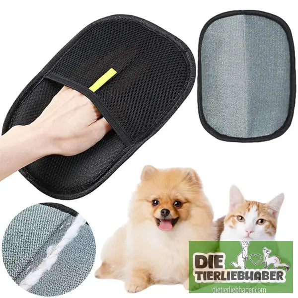 Haarentfernungshandschuh für Kleidung Couch oder Teppiche - Haustier Zubehör