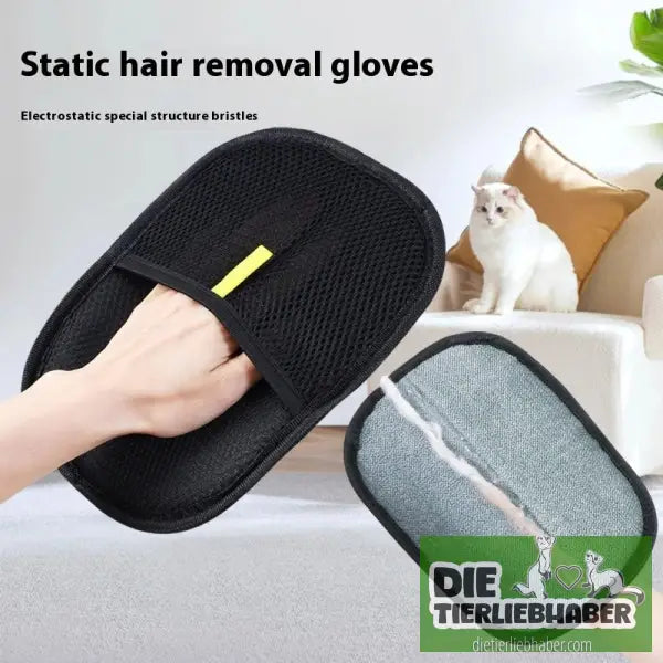 Haarentfernungshandschuh für Kleidung Couch oder Teppiche - Haustier Zubehör