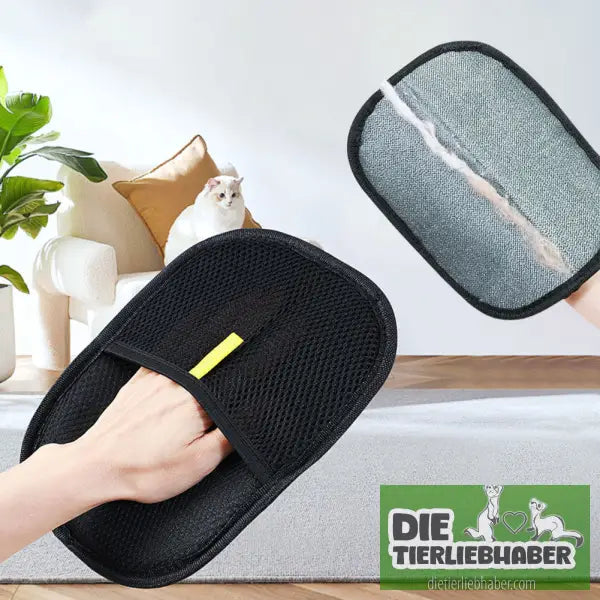 Haarentfernungshandschuh für Kleidung Couch oder Teppiche - Haustier Zubehör