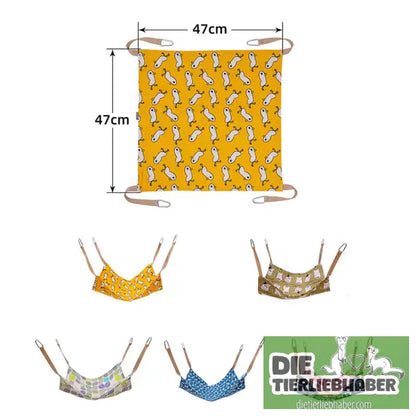 Hängematte für Frettchen etc. - Yellow - Alles fürs Frettchen
