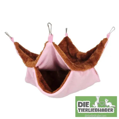Hängematte fuer Kleintiere - Pink / 20 20 - Alles fürs Frettchen
