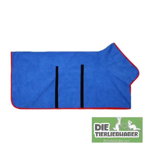 Haustier-Bademantel aus Mikrofaser - BLUE / L - Pflege