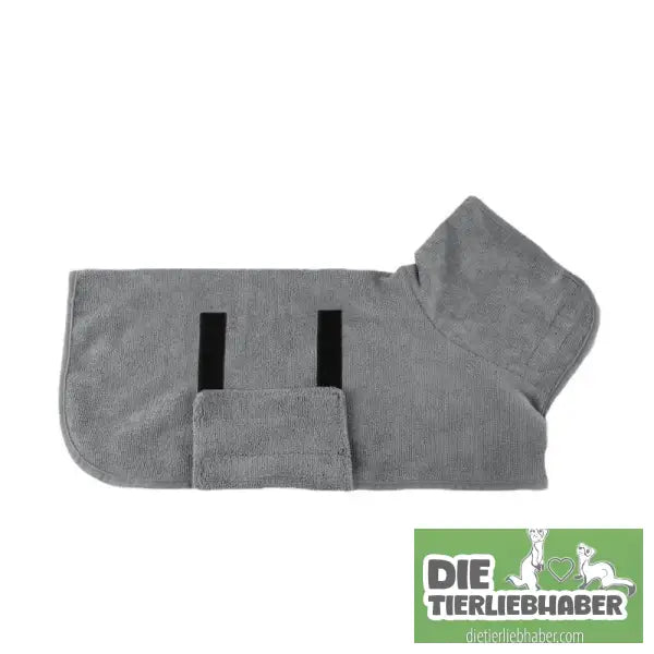 Haustier-Bademantel aus Mikrofaser - GRAY / L - Pflege