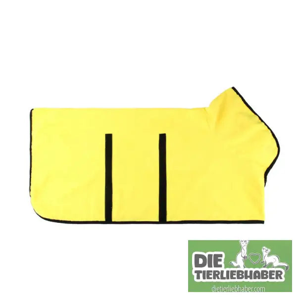 Haustier-Bademantel aus Mikrofaser - Yellow / L - Pflege