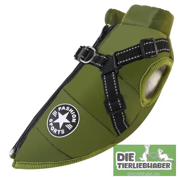 Haustier-Baumwollkleidung Winterkleidung - Army Green / 5XL - Hunde und Katzenkleidung