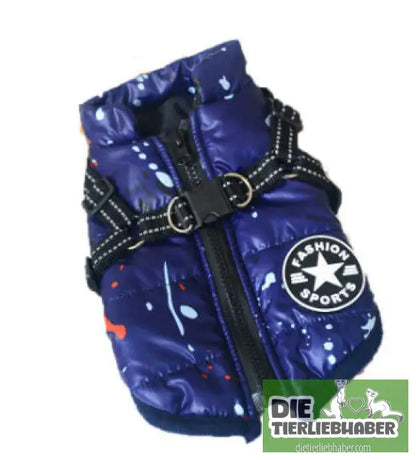 Haustier-Baumwollkleidung Winterkleidung - Blue a / XXL - Hunde und Katzenkleidung