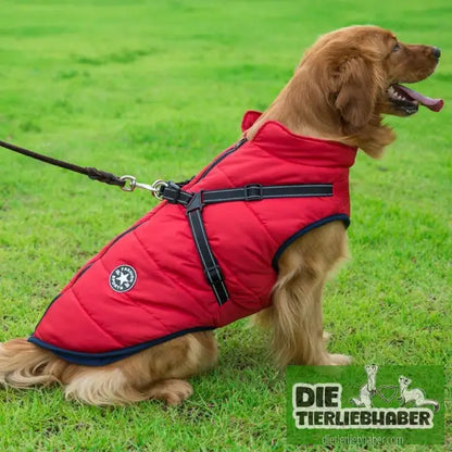 Haustier-Baumwollkleidung Winterkleidung - Red / 3XL - Hunde und Katzenkleidung