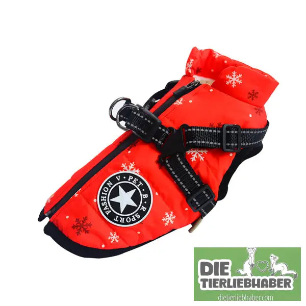 Haustier-Baumwollkleidung Winterkleidung - Snowflake / 3xl - Hunde und Katzenkleidung
