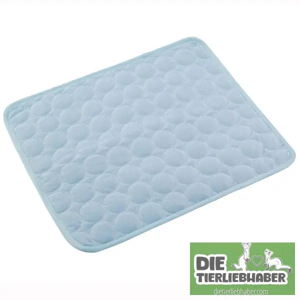 Haustier Hund und Katzen Kühlmatte - Light blue / 40x30cm - Flauschiger Liegeplatz für Hund Katzen F