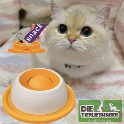 Haustier-Leckmatte zum Joghurtlecken – Langsames Füttern für Hunde & Katzen
