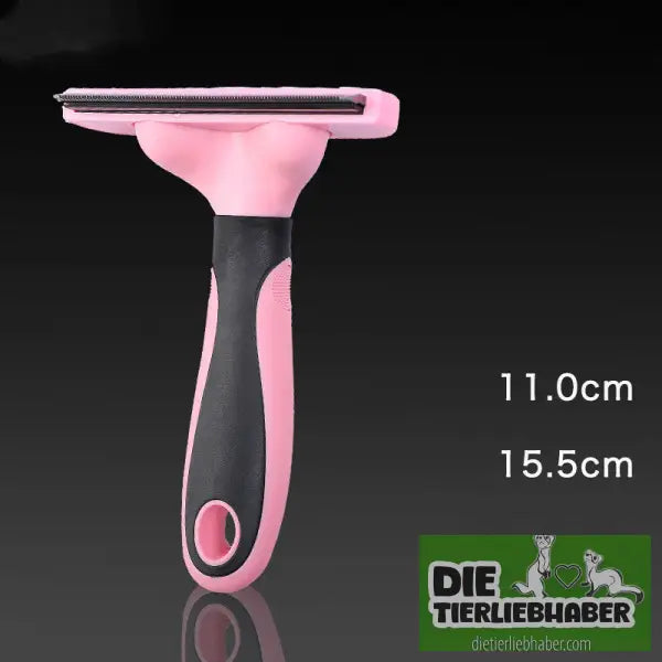 Haustierpflegewerkzeug Hundekamm - Pink / L - Haustierbedarf