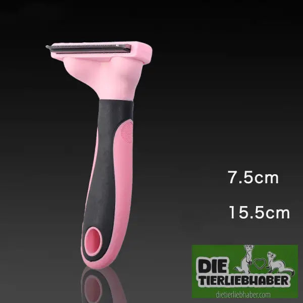 Haustierpflegewerkzeug Hundekamm - Pink / M - Haustierbedarf