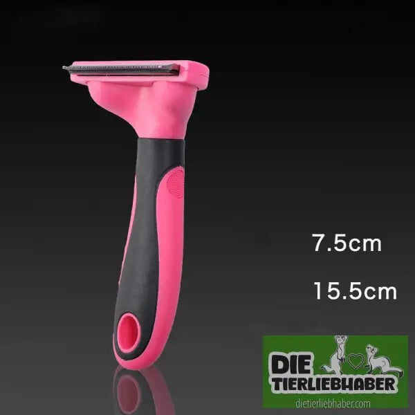 Haustierpflegewerkzeug Hundekamm - Rose Red / M - Haustierbedarf