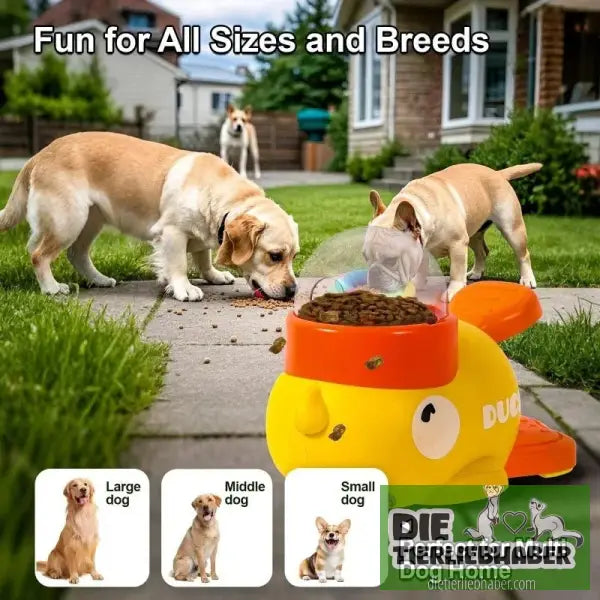Hunde-Puzzle-Futterspender interaktiver Futterspender für Haustiere - Yellow - Spielzeug