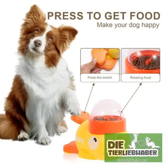 Hunde-Puzzle-Futterspender interaktiver Futterspender für Haustiere - Yellow - Spielzeug