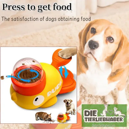Hunde-Puzzle-Futterspender interaktiver Futterspender für Haustiere - Yellow - Spielzeug