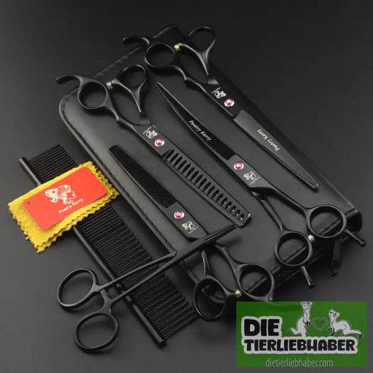 Hunde Scherenset - Black - Pflege