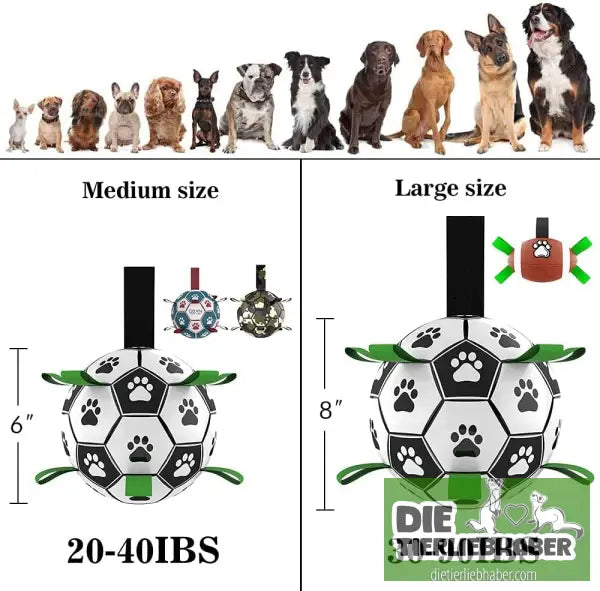 Hundefußball - Tierspielzeug