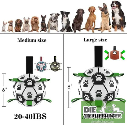Hundefußball - Tierspielzeug