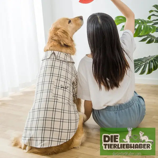 Hundehemd im Sherlok Holmes Style - Hundejacke